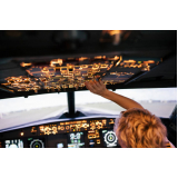 curso de piloto de avião comercial preço Santa Vitória