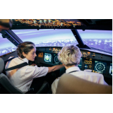 curso piloto avião comercial Santa Bárbara